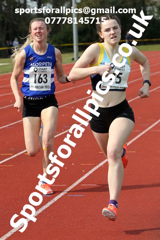 800 metres, 2021 NECAA Open Graded Meeting, Morpeth. Photo: David T. Hewitson/Sports for All Pics